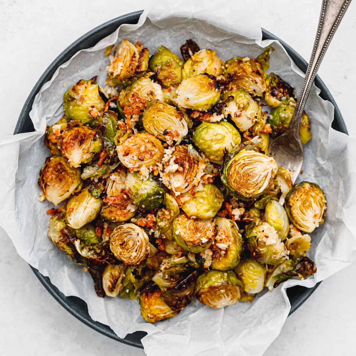 Roasted Brussels Sprouts with Parmesan Posh Journal