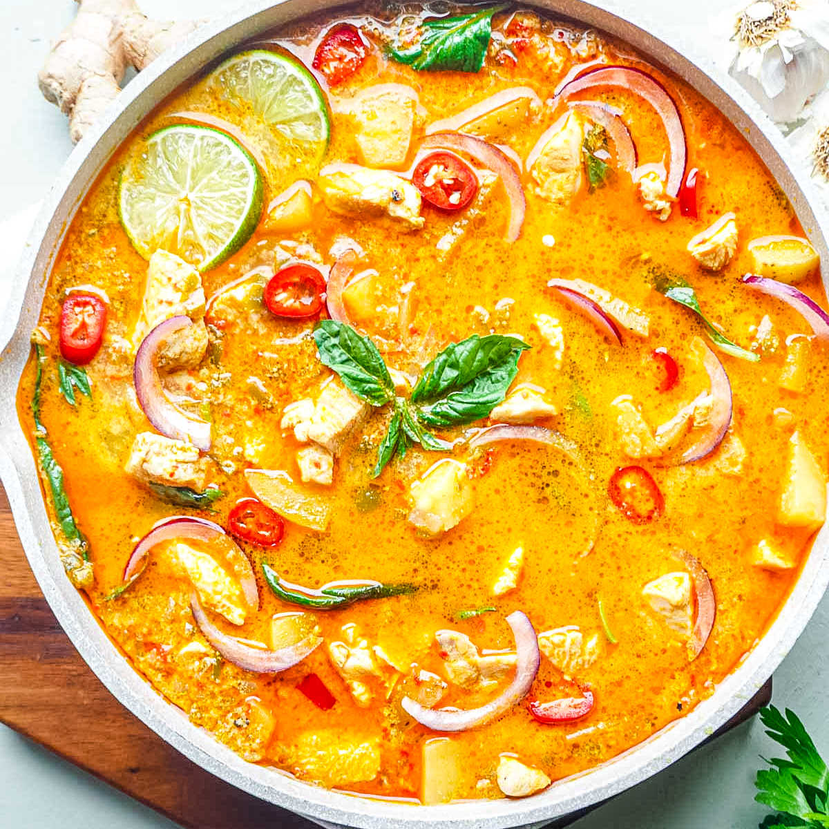 Thai Red Curry Recipe Posh Plate