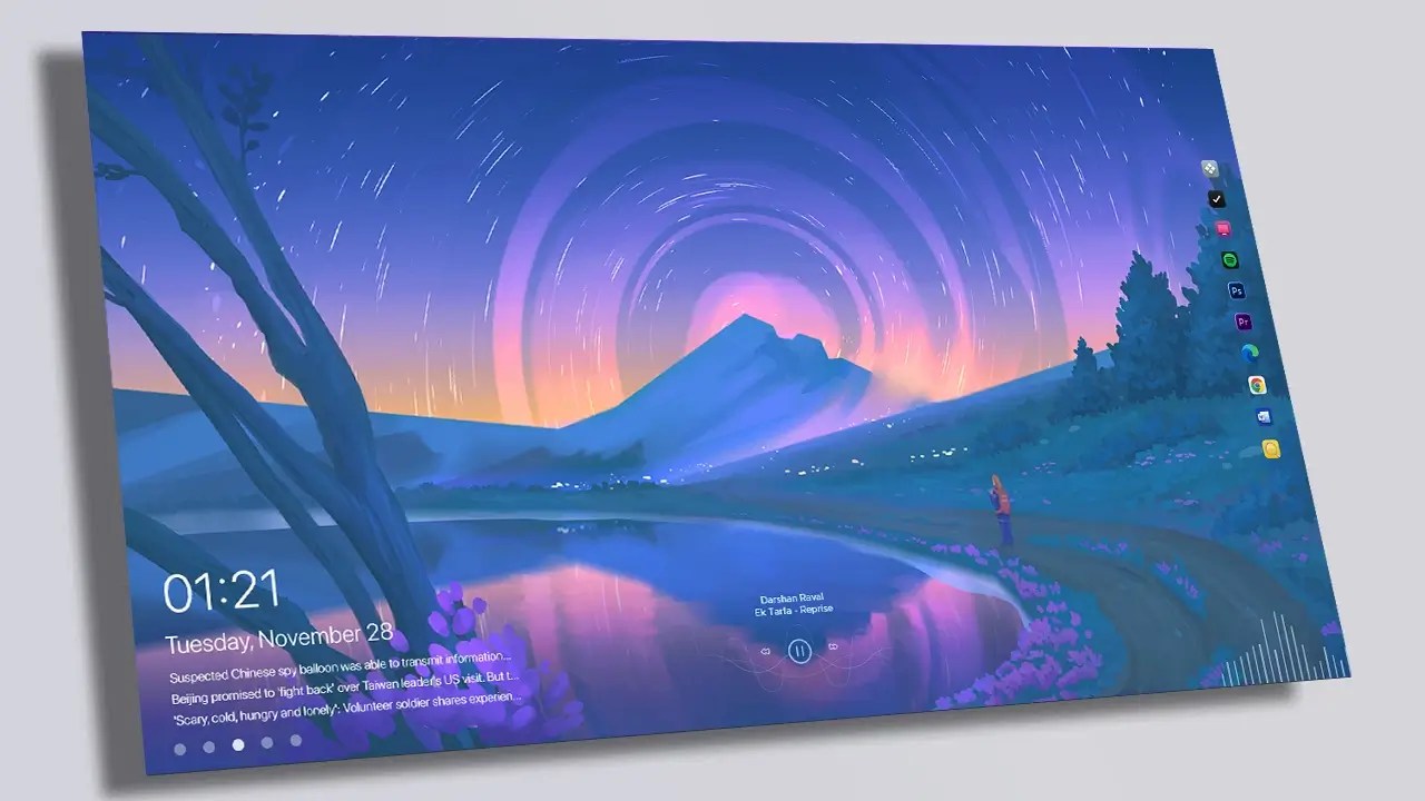 This is the BEST Windows 11 Customization with Rainmeter