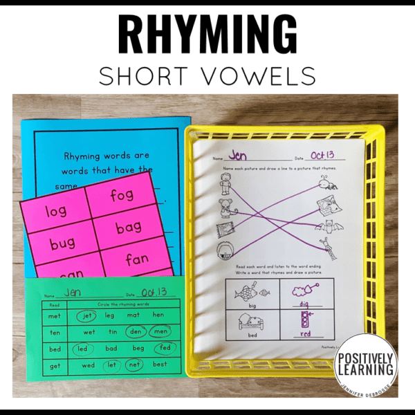 Rhyming Short Vowels Positively Learning