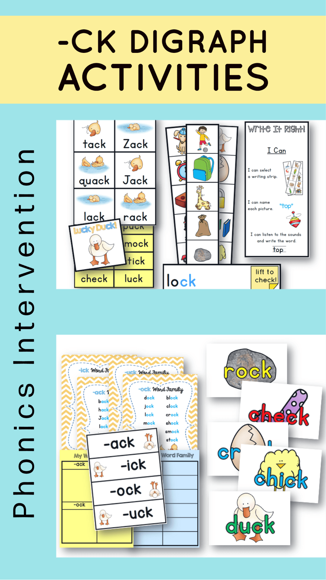 CK Digraph Phonics Activities Positively Learning