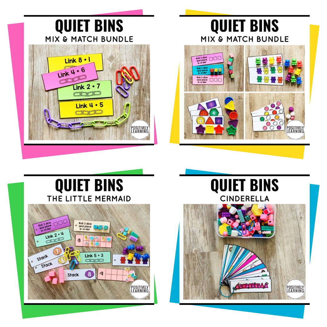 Morning Routines Using Busy Bins Positively Learning