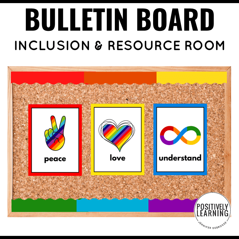 Autism Awareness Bulletin Board Kit Positively Learning