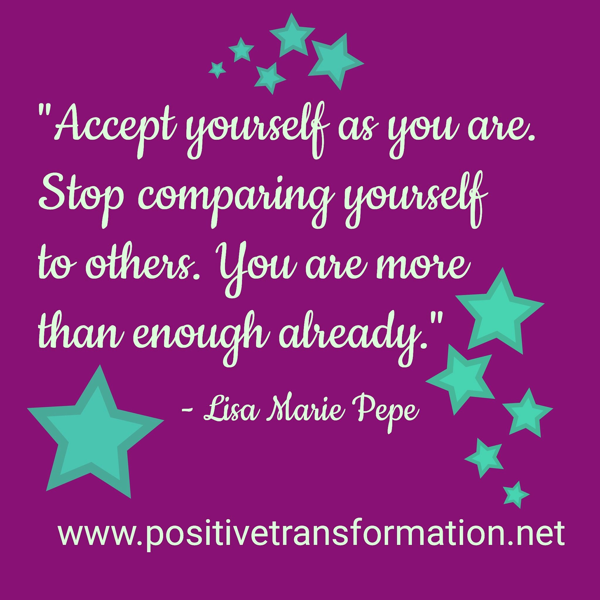 Authenticity is Accepting Yourself as You Are.