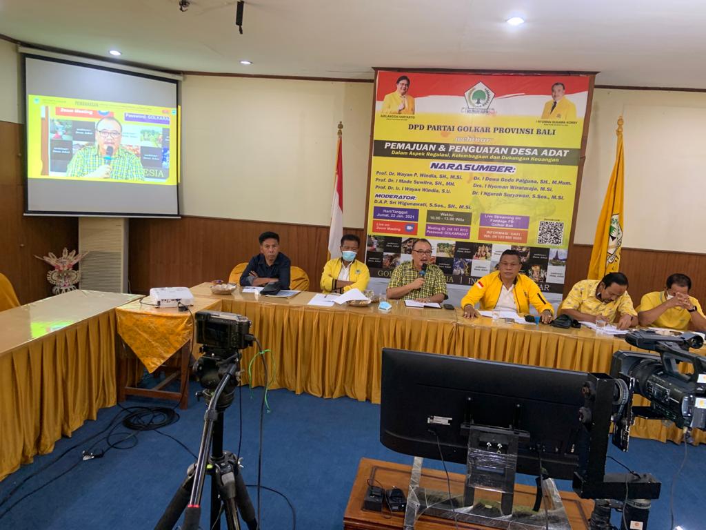 Masuk Prolegnas, Golkar Perjuangkan Revisi UU 33/2004, Rumuskan Kajian