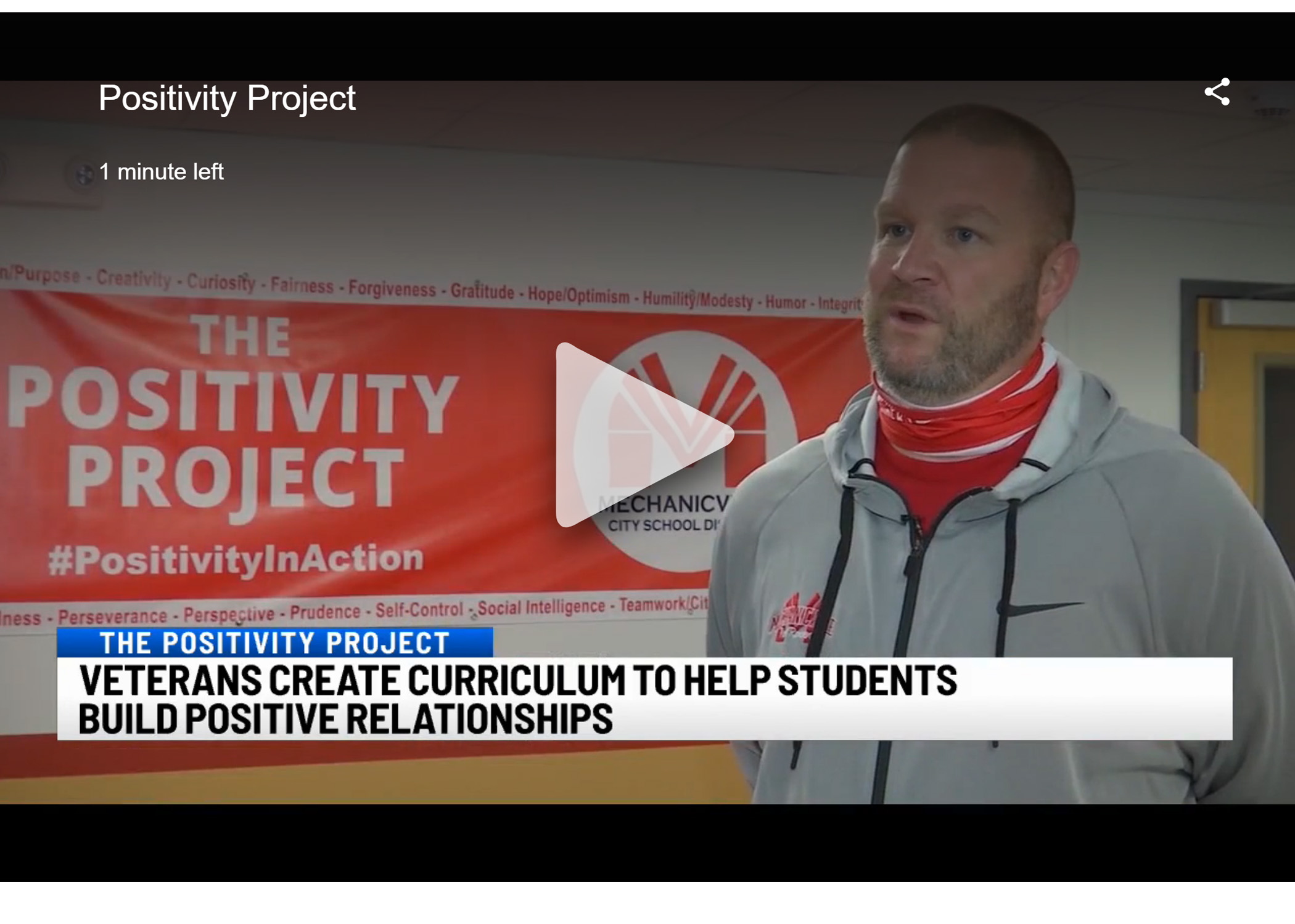 Mechanicville City School District Embracing The Positivity Project