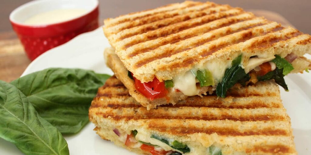 Healthy Cheese Veg Sandwich Recipe Multigrain Bread Truweight