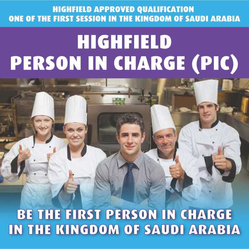 Highfield Person in Charge (PIC) Training Course BEMCON