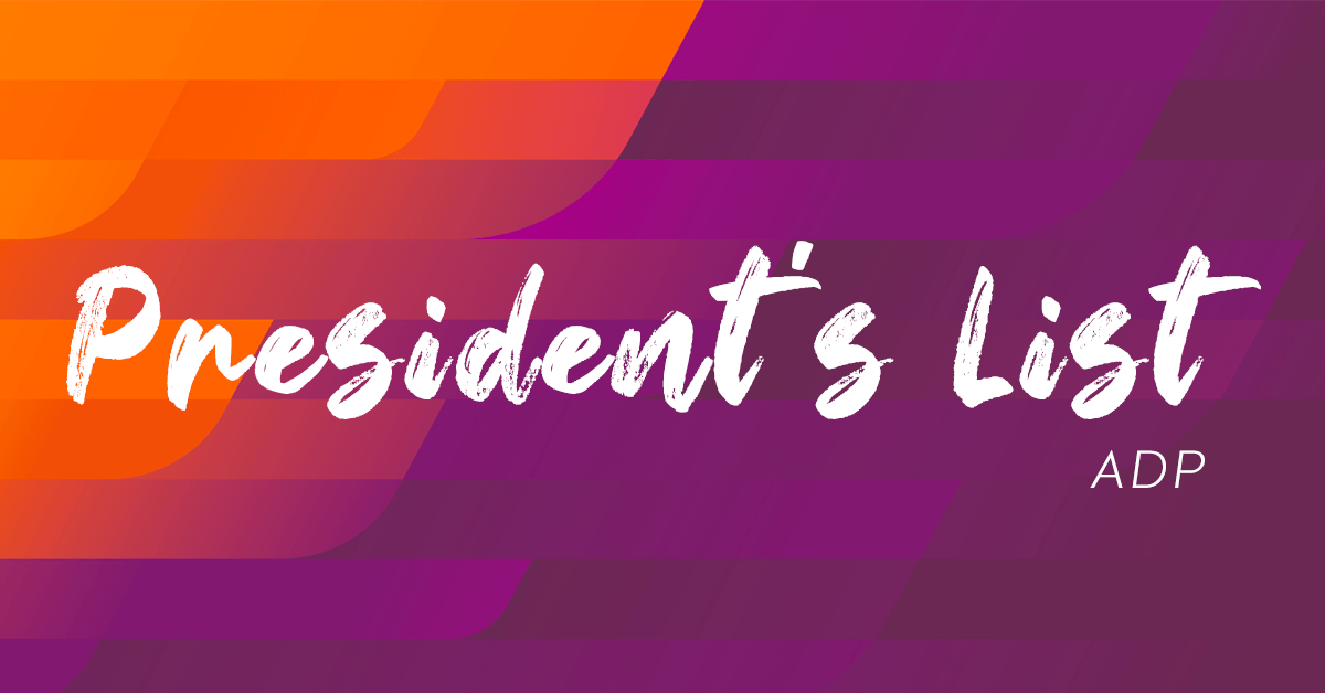 Summer and Fall 2023 President’s List Recipients Post University