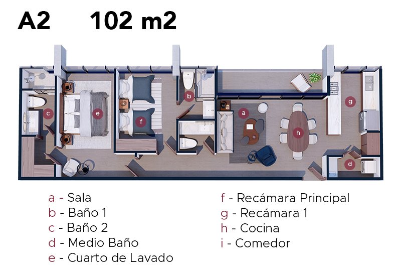 Postal Querétaro Departamentos de lujo en Querétaro