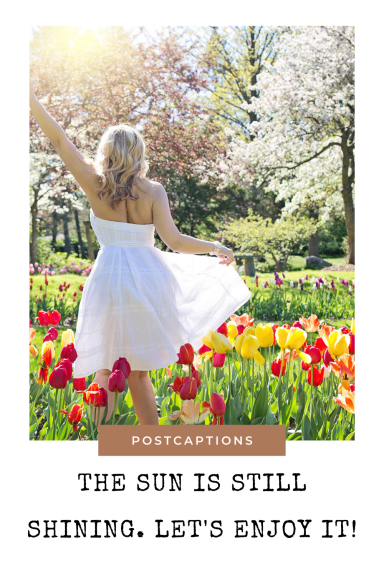 125 EyeCatching Sunshine Captions for Instagram
