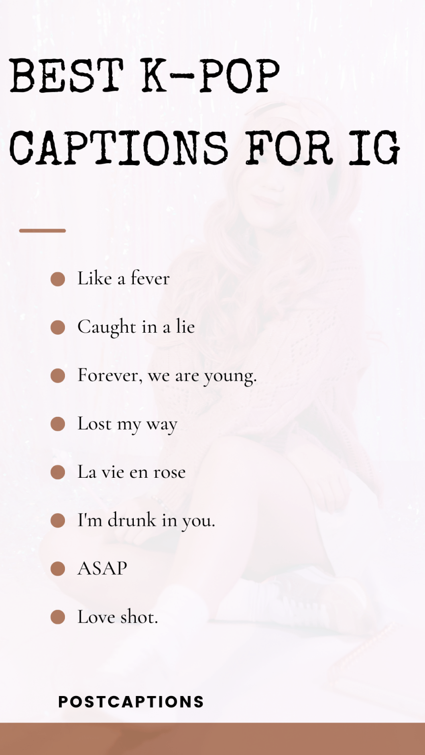 55 Best Kpop Captions for Instagram