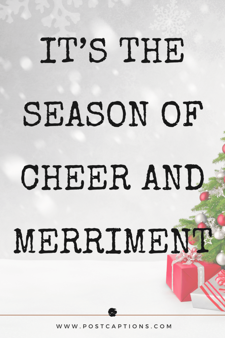 200 Magical Christmas Instagram Captions