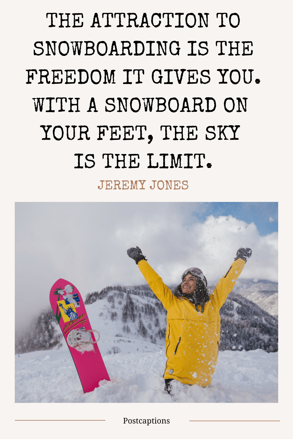 75 Best Snowboarding Captions for Instagram