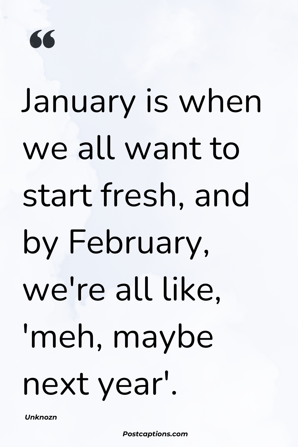 50 Best January Quotes and Captions