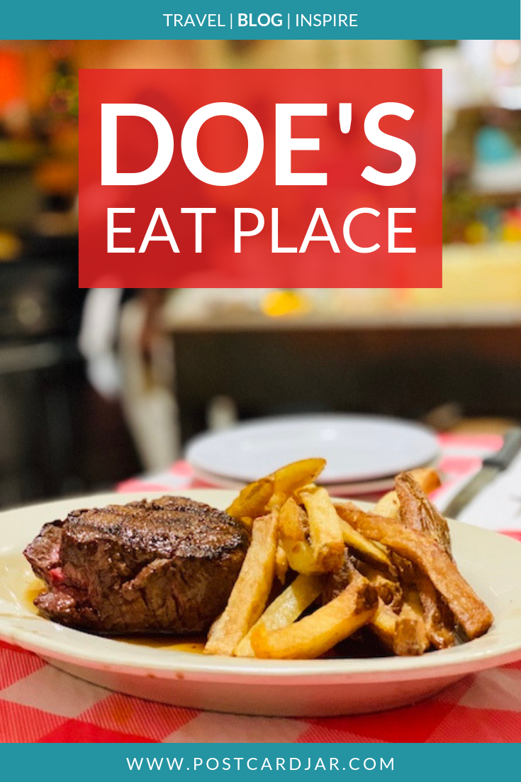 Why every foodie needs to have the original Doe's Eat Place on their