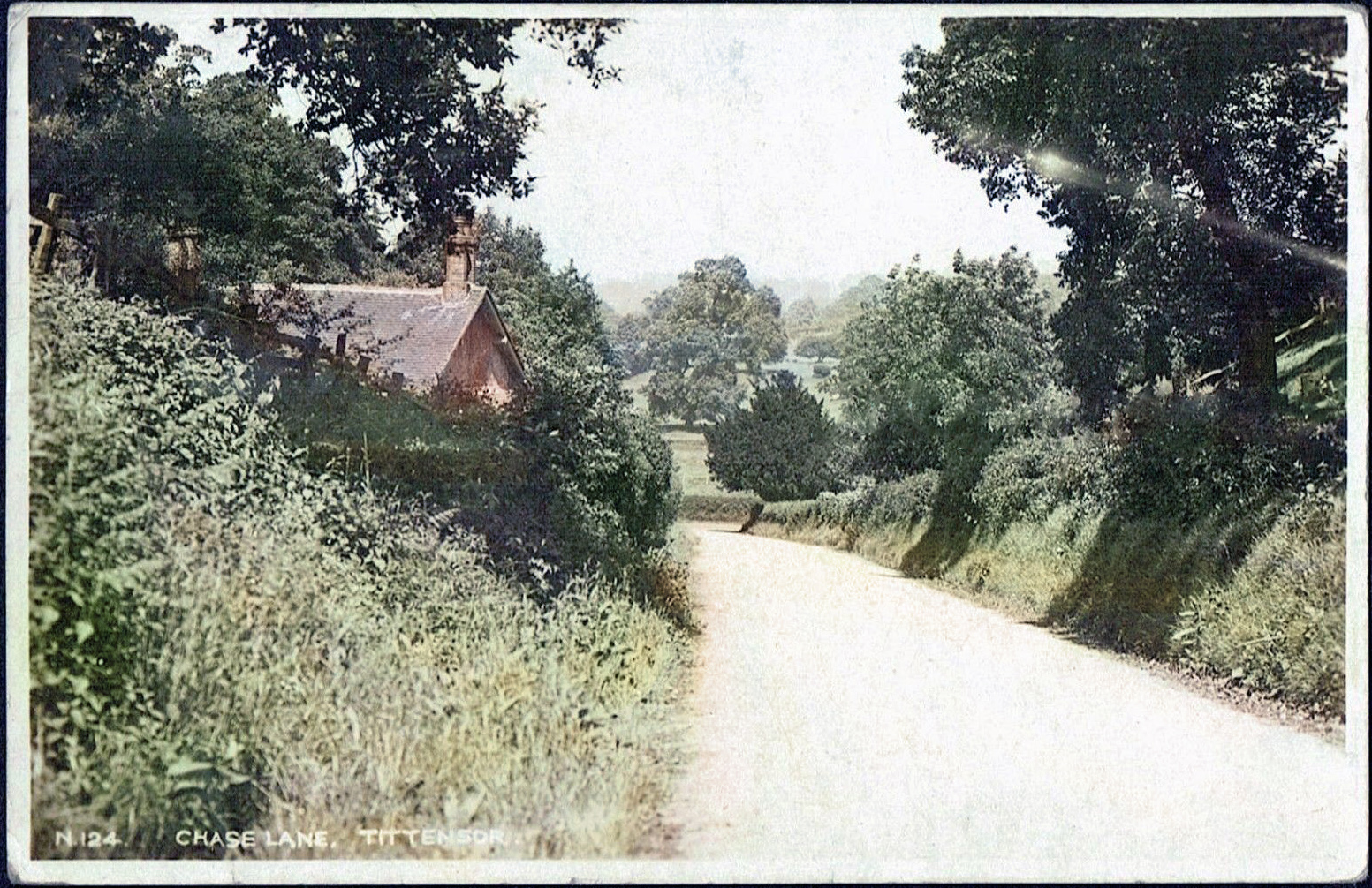 Chase Lane, Tittensor. Postcards from Stoke