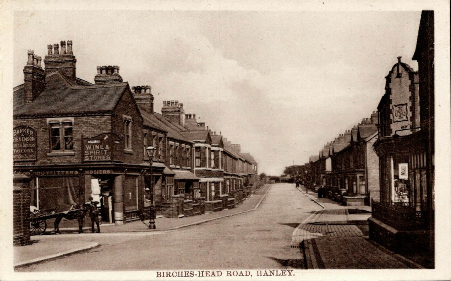 Birches Head Road, StokeonTrent. Postcards from Stoke