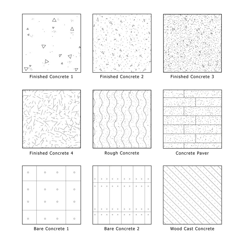 Illustrator Pattern Library Architectural Materials MultiPack 2