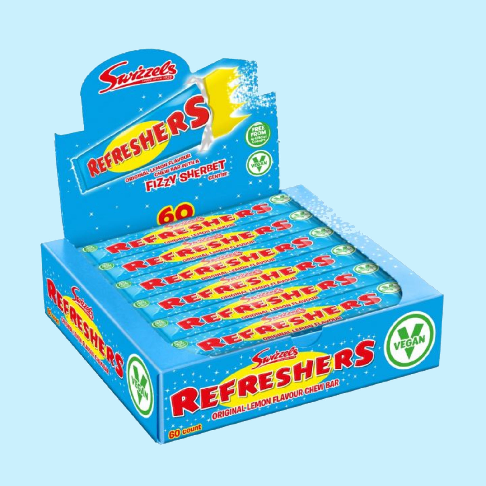 Refresher bar Strawberry Bulk Box Posted Sweets Retro Sweets