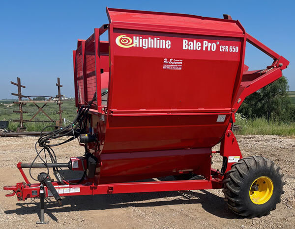 Highline CFR650 Bale Processor for sale @ Post Equipment