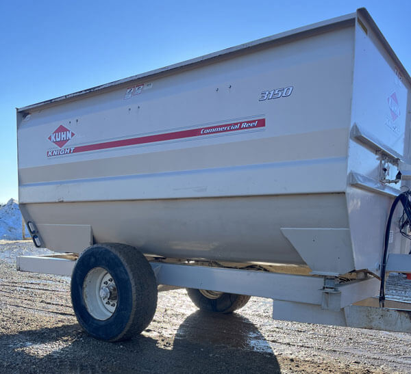 Kuhn Knight 3150 Reel Feed Mixer for sale Post Equipment