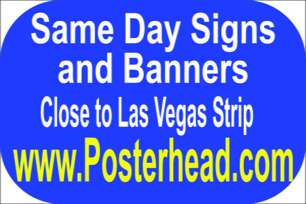 Las Vegas Vertical Banners.