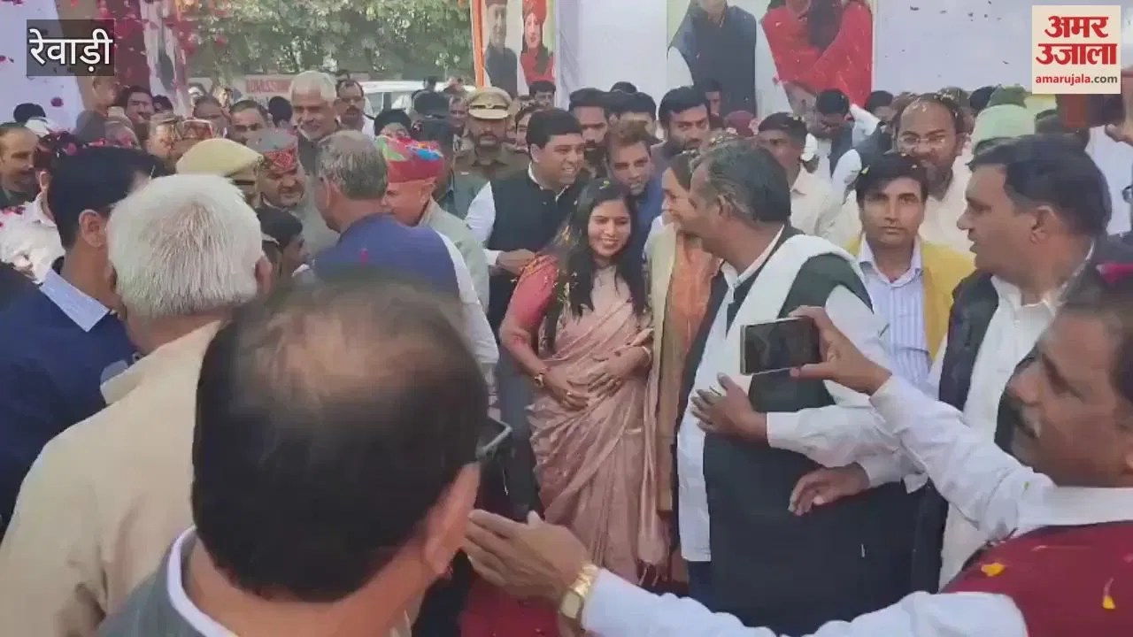 रेवाड़ी नगर परिषद में केंद्रीय मंत्री राव इंद्रजीत ने विकास कार्यों का किया उद्घाटन व शिलान्यास  Latest Haryana News