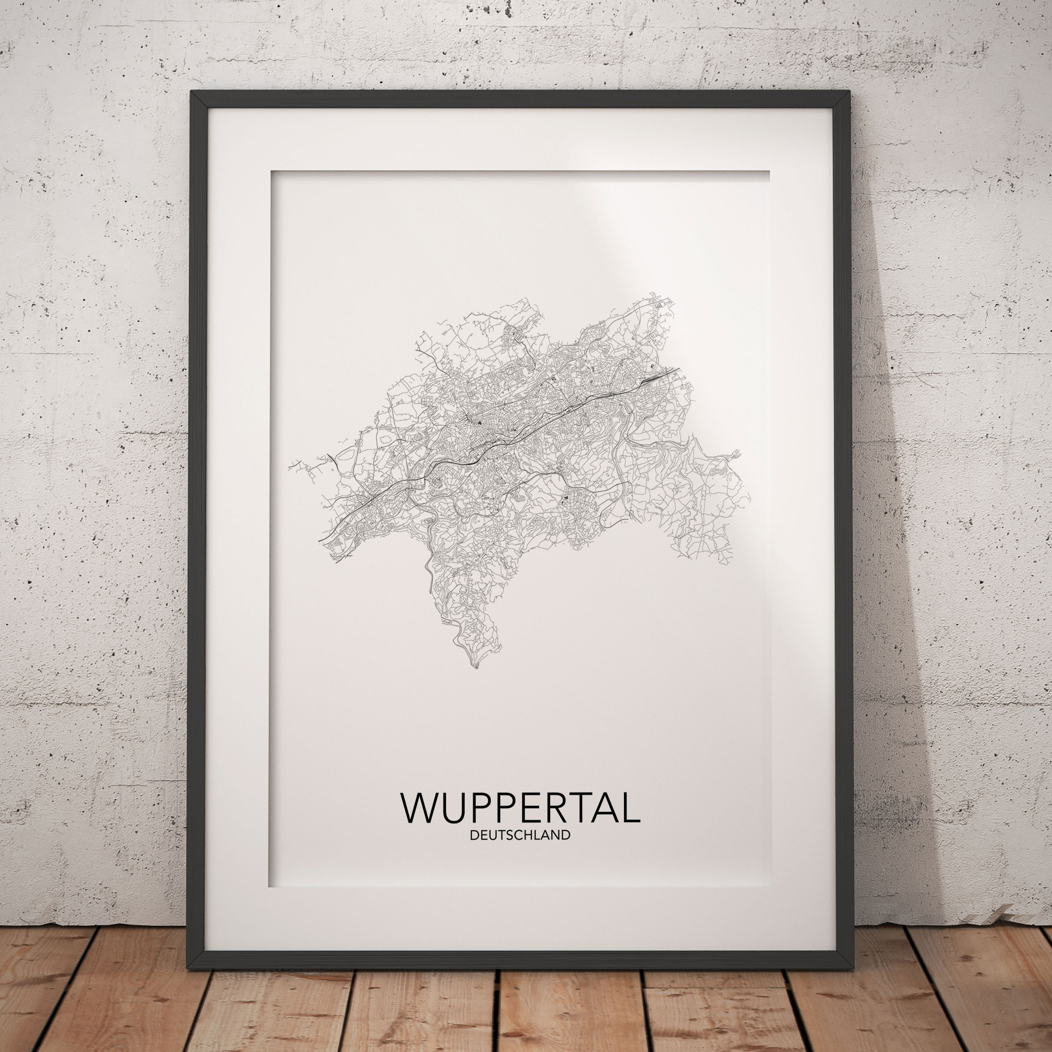 posterlin Dein Poster der Stadt Wuppertal Bundesland Nordrhein
