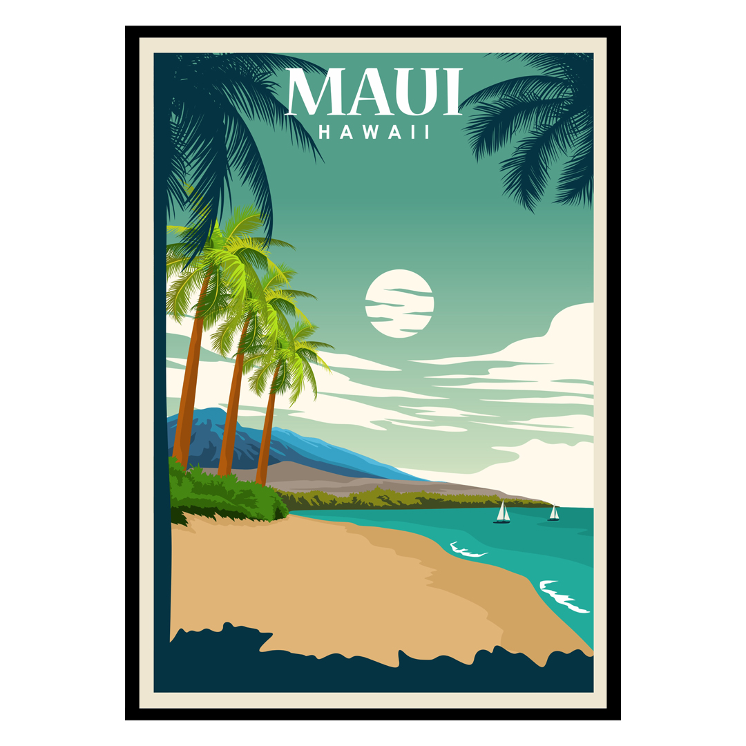 Maui Hawaii USA Poster Buy Posters & Art Prints at