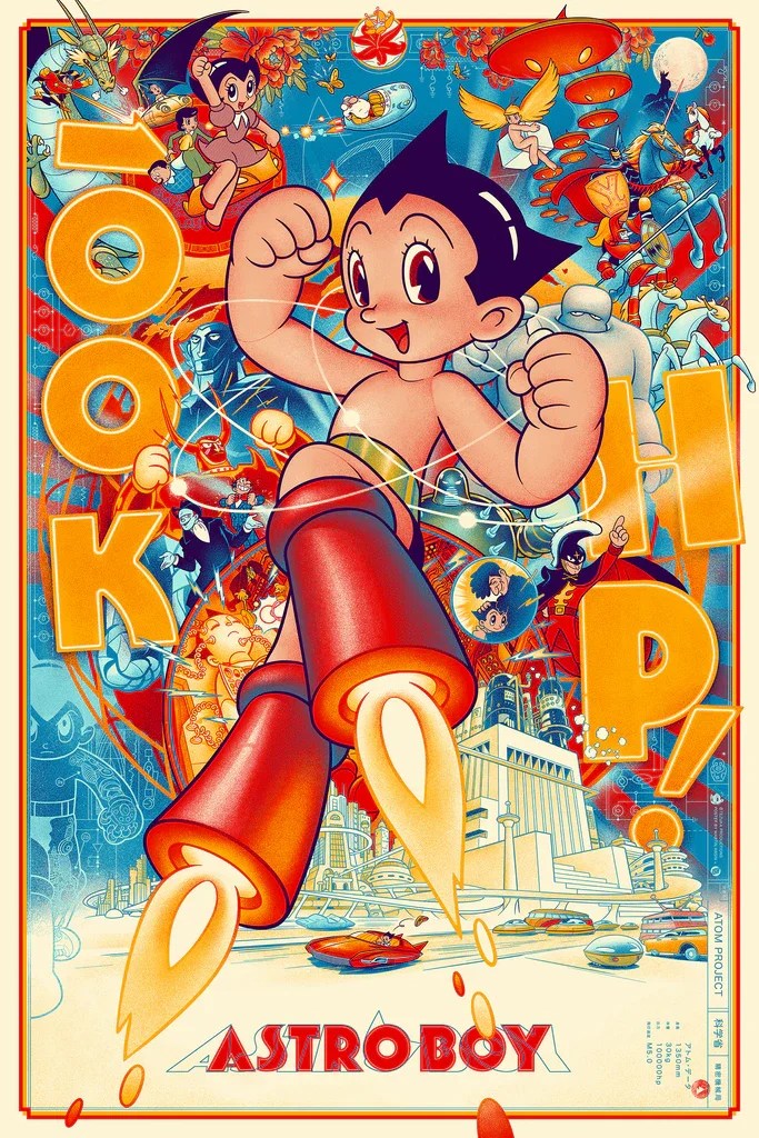 Astro Boy APs by Martin Ansin Poster Pirate