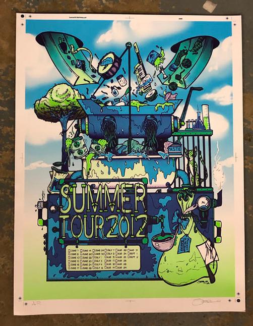 Phish Summer Tour 2023 Poster