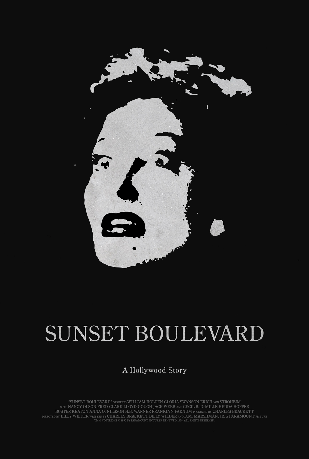 Sunset Boulevard Scottsaslow PosterSpy