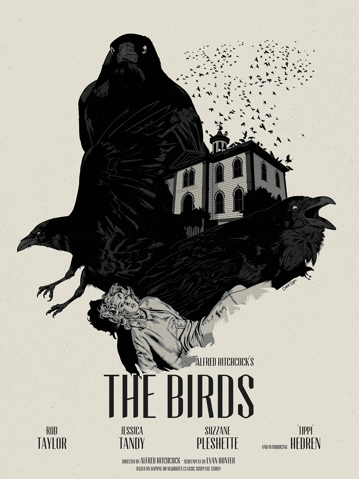 The Birds Poster By Craniodsgn
