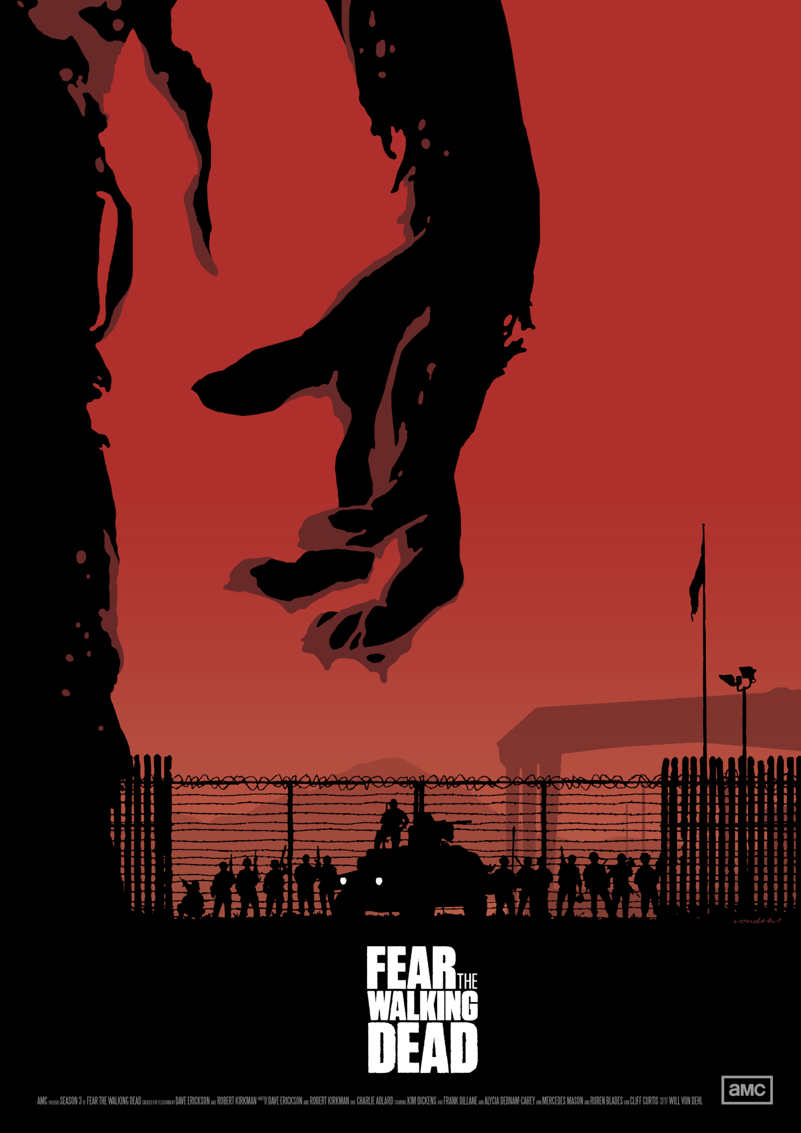 Fear The Walking Dead / Season 3 Alt Poster PosterSpy