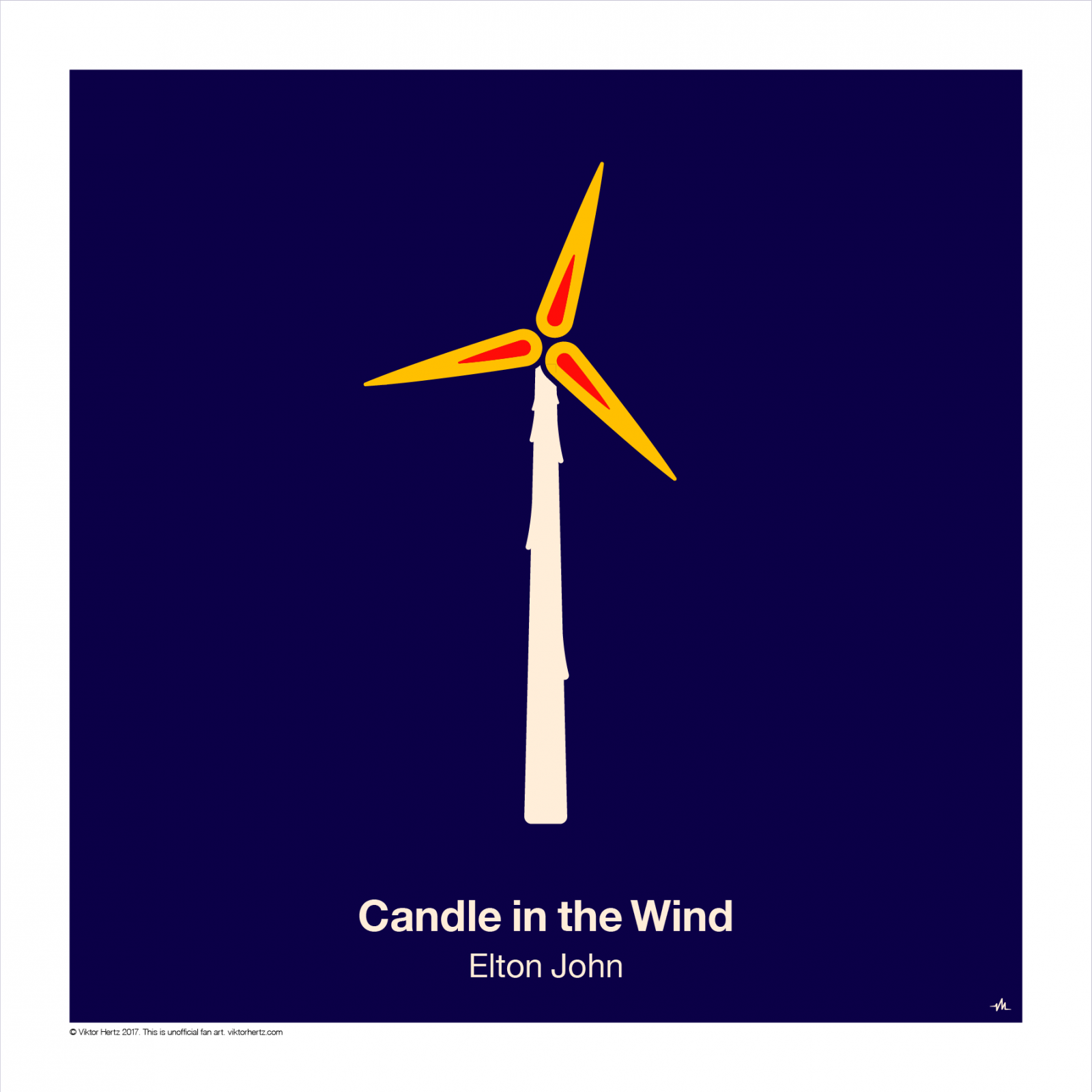 Candle In The Wind Poster By Viktorhertz
