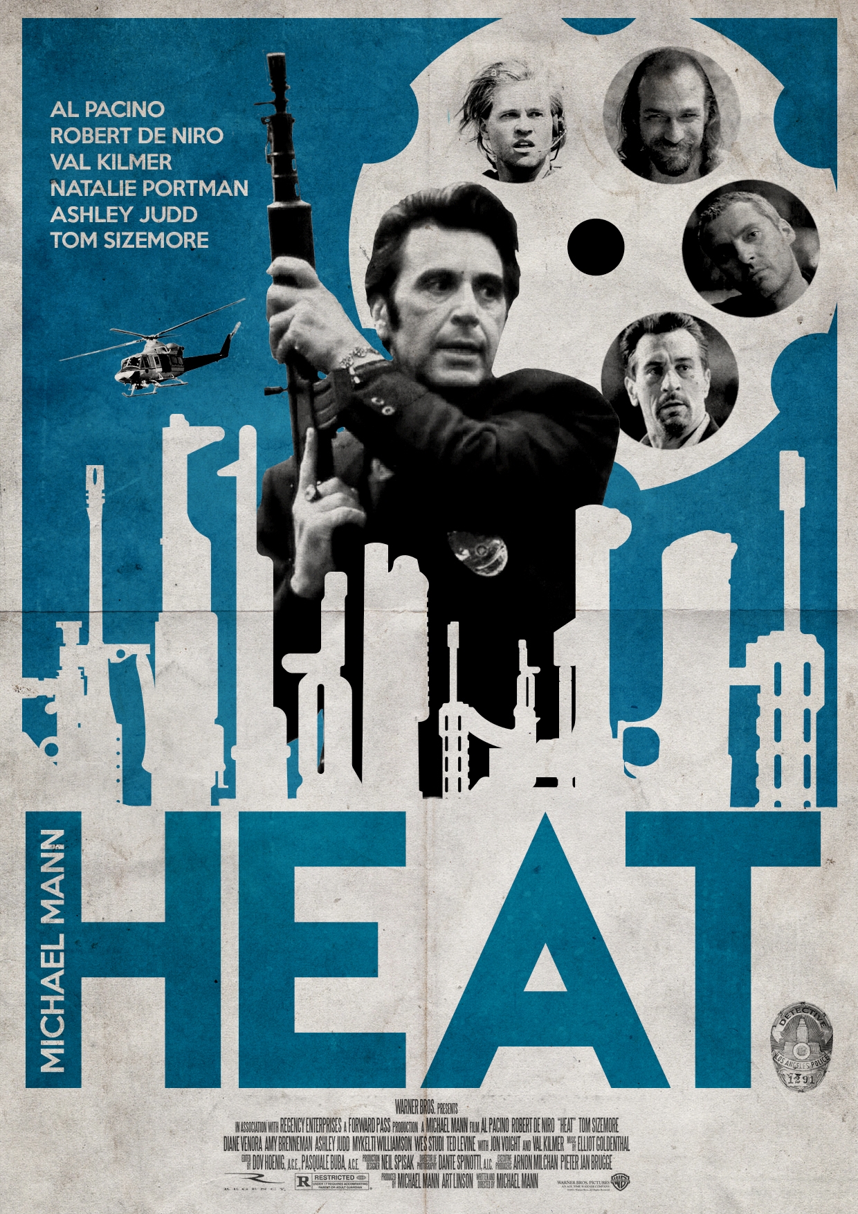 Poster Design For 'Heat'. PosterSpy