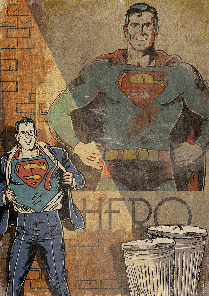 Superman 80th Birthday PosterSpy