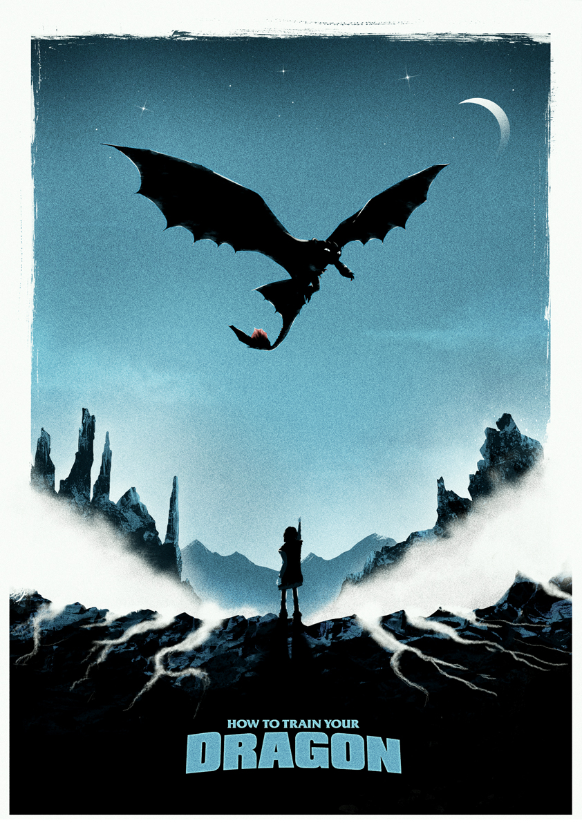 How To Train Your Dragon GeekyNinja PosterSpy