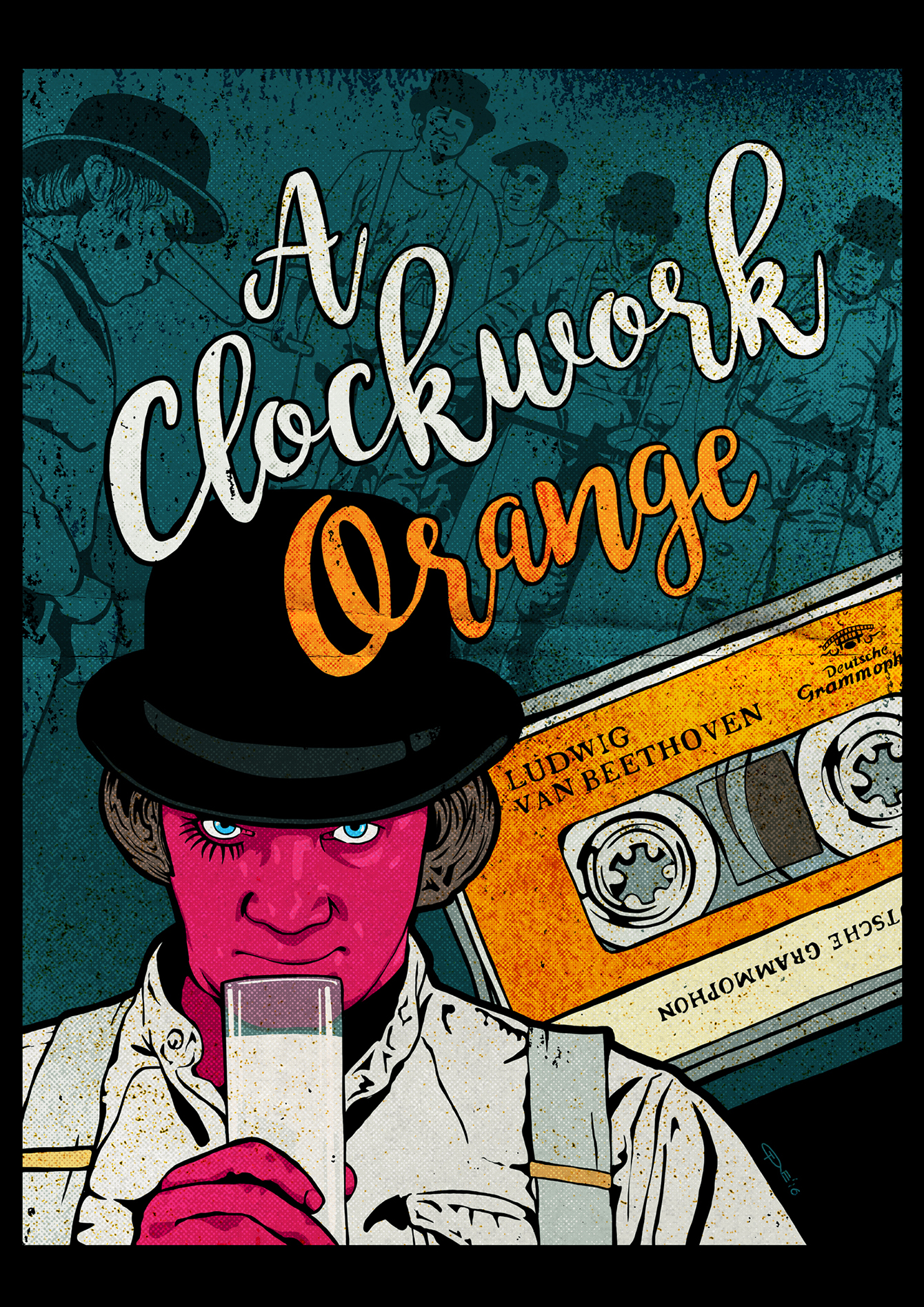 A Clockwork Orange Tonycoppin PosterSpy