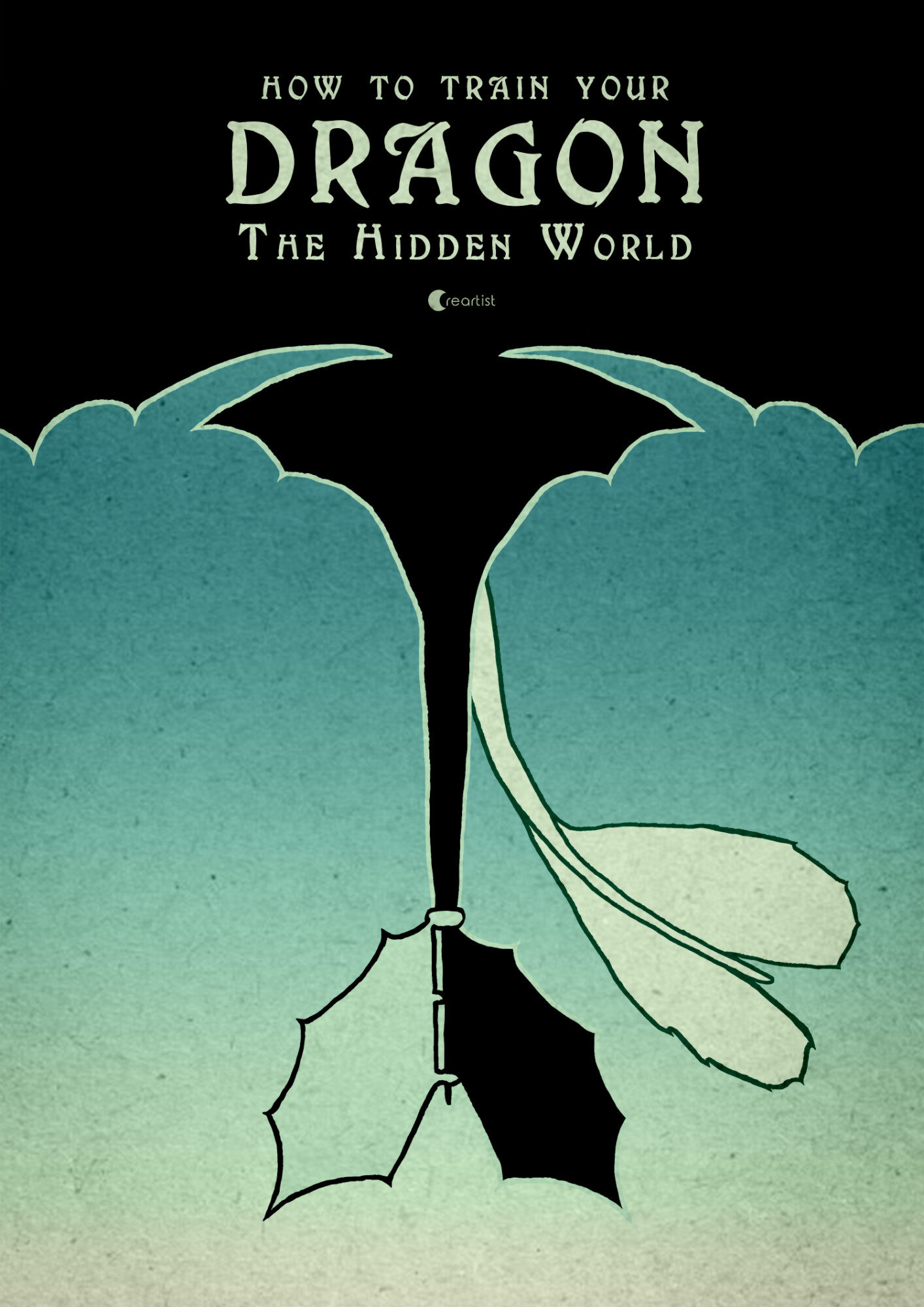 Poster of How to Train Your Dragon The Hidden World v3 PosterSpy
