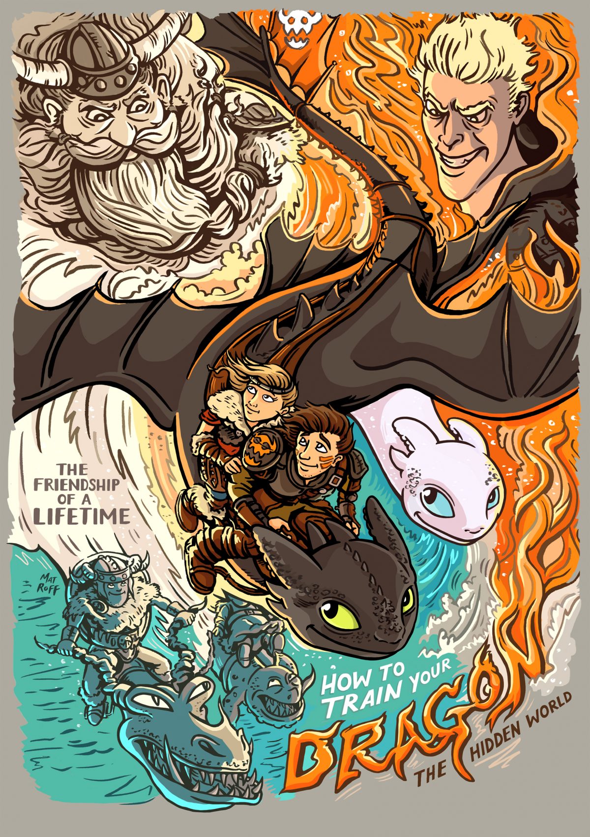 How To Train Your Dragon 3 PosterSpy
