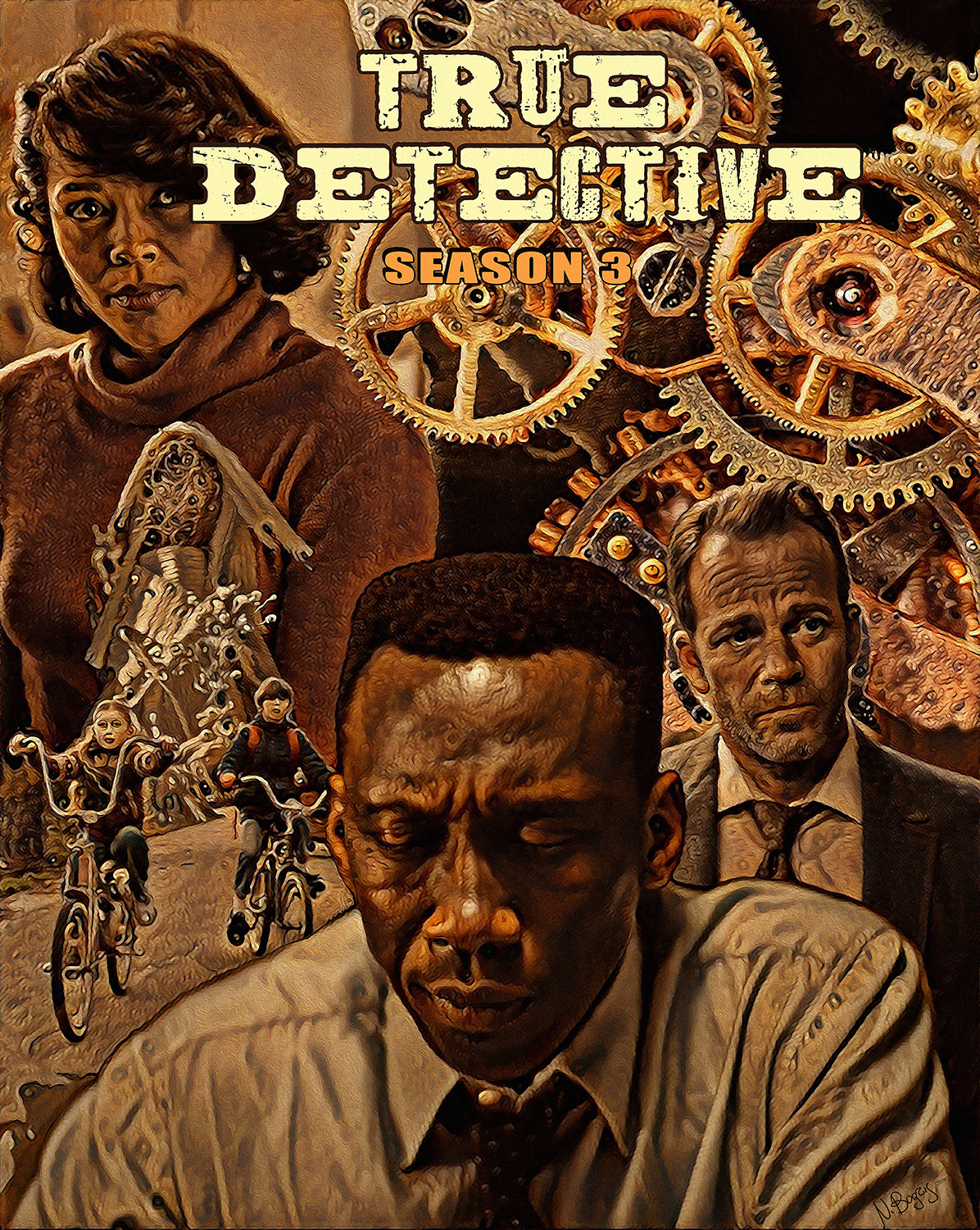 True Detective Season 3 Poster By NikosBogris