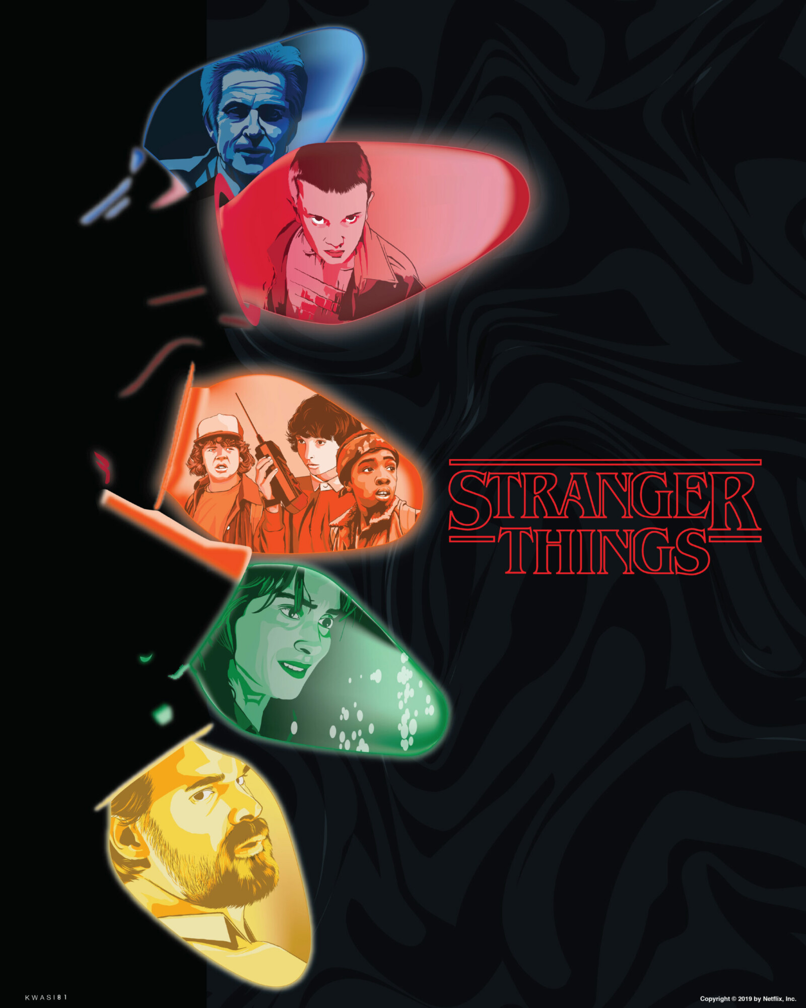 Stranger Things Christmas Lights PosterSpy