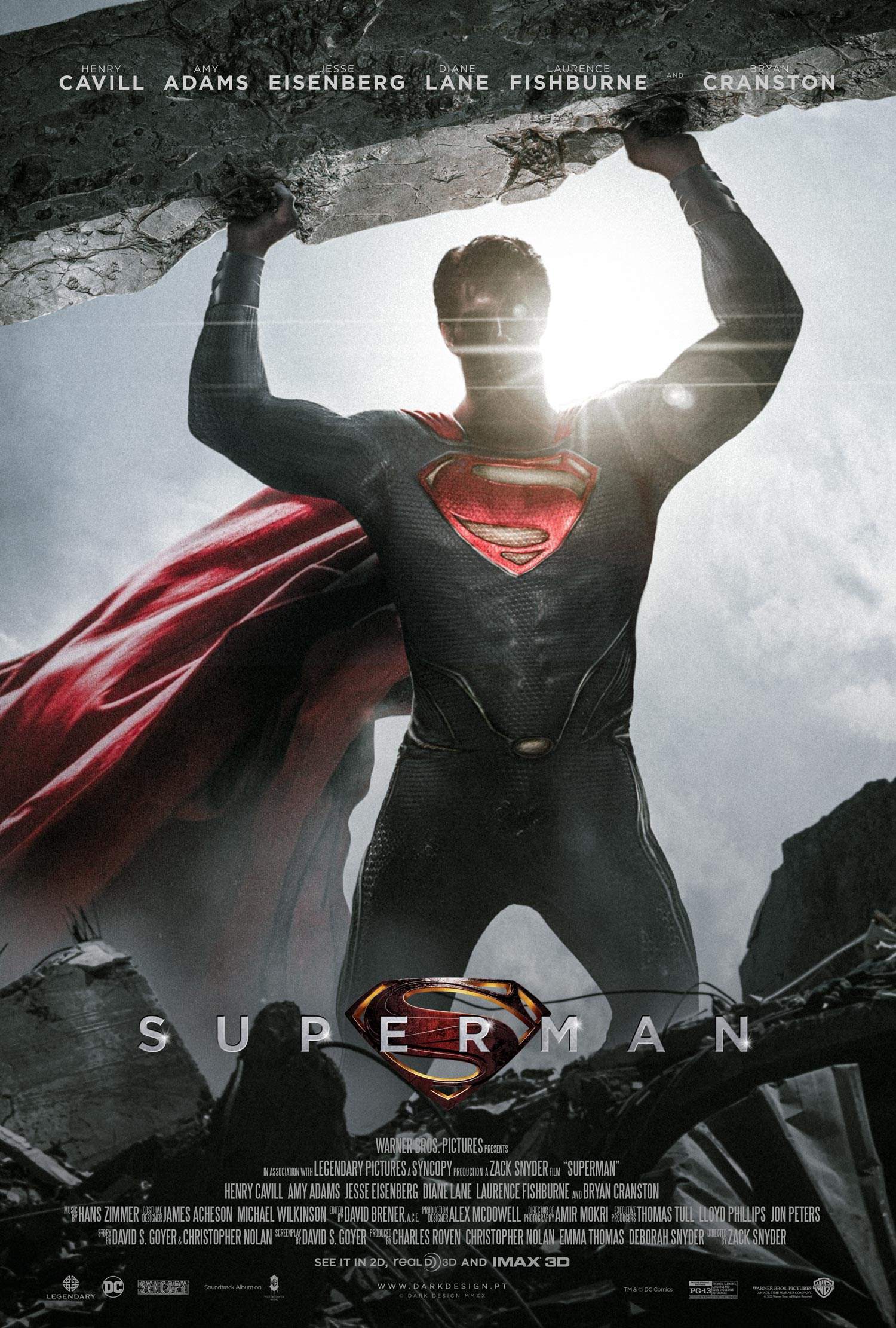 Superman Poster By Darkdesign