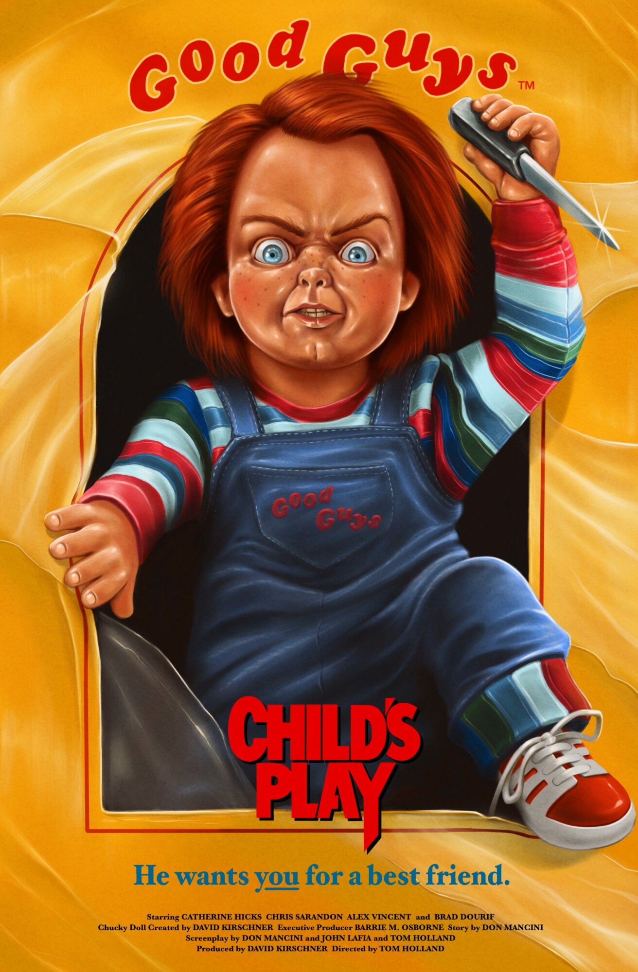 Child’s Play Poster By Nickchargeart