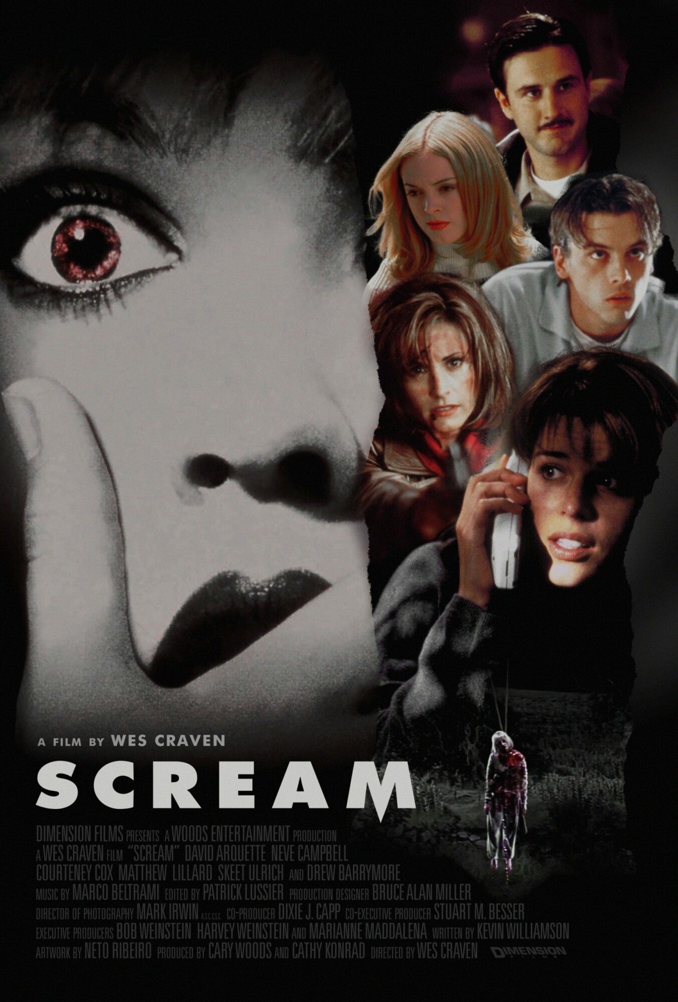 Scream (1996) Alternative Poster Poster By