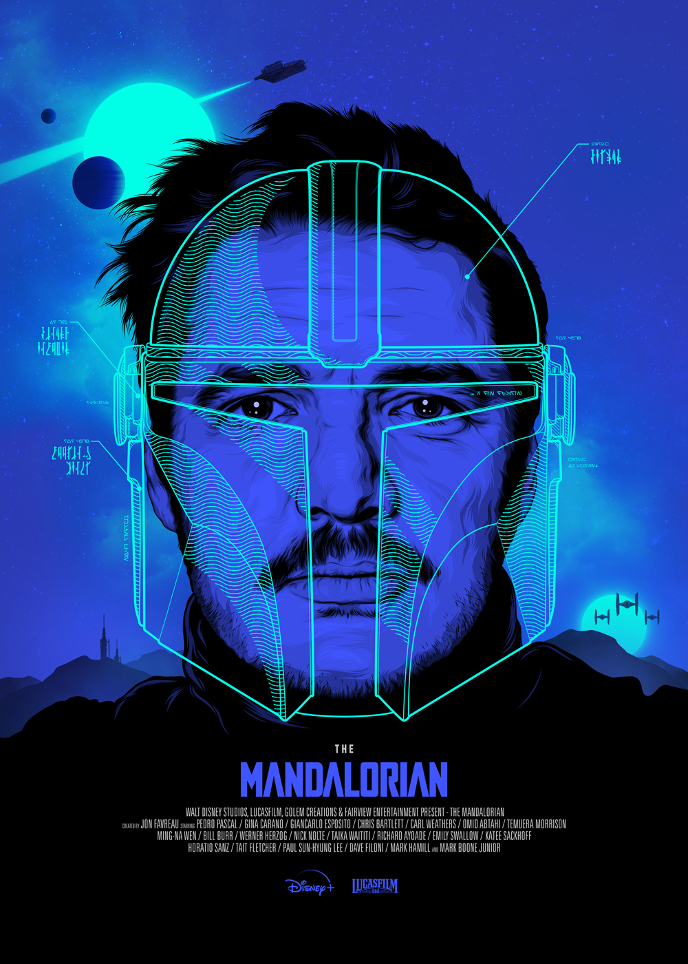 The Mandalorian Jeffpoitiers PosterSpy
