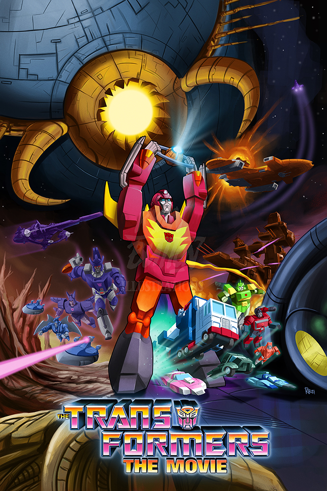 Transformers 1986 Movie Poster