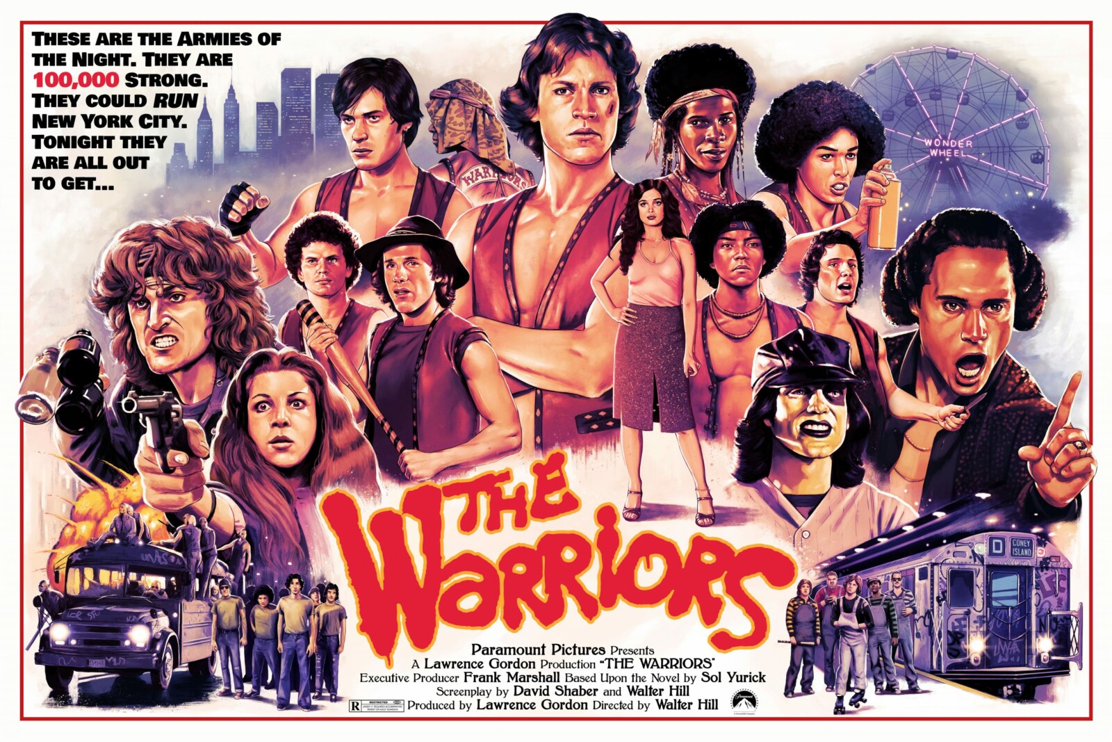 The Warriors Poster By Tomwalker
